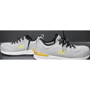 Skechers Women's WORK Bulkin Balran 108033 Gray Casual Shoes Sneakers Size 7.5